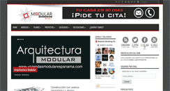 Desktop Screenshot of modularbuildingpanama.com